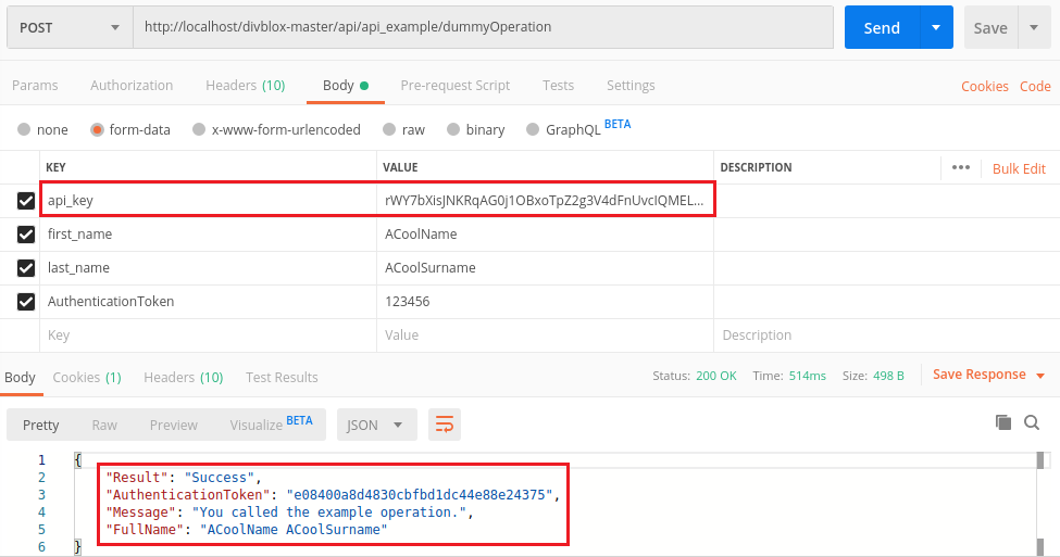 Securing an API 1